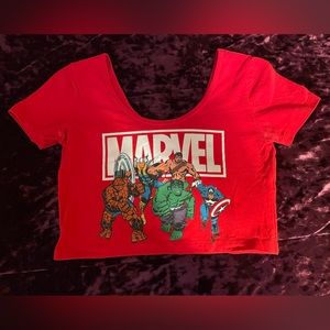 Marvel crop top
